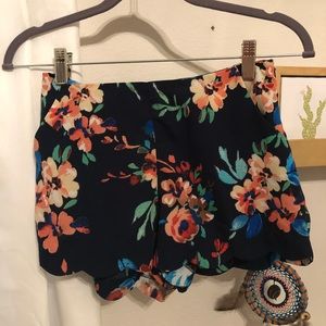 Floral shorts